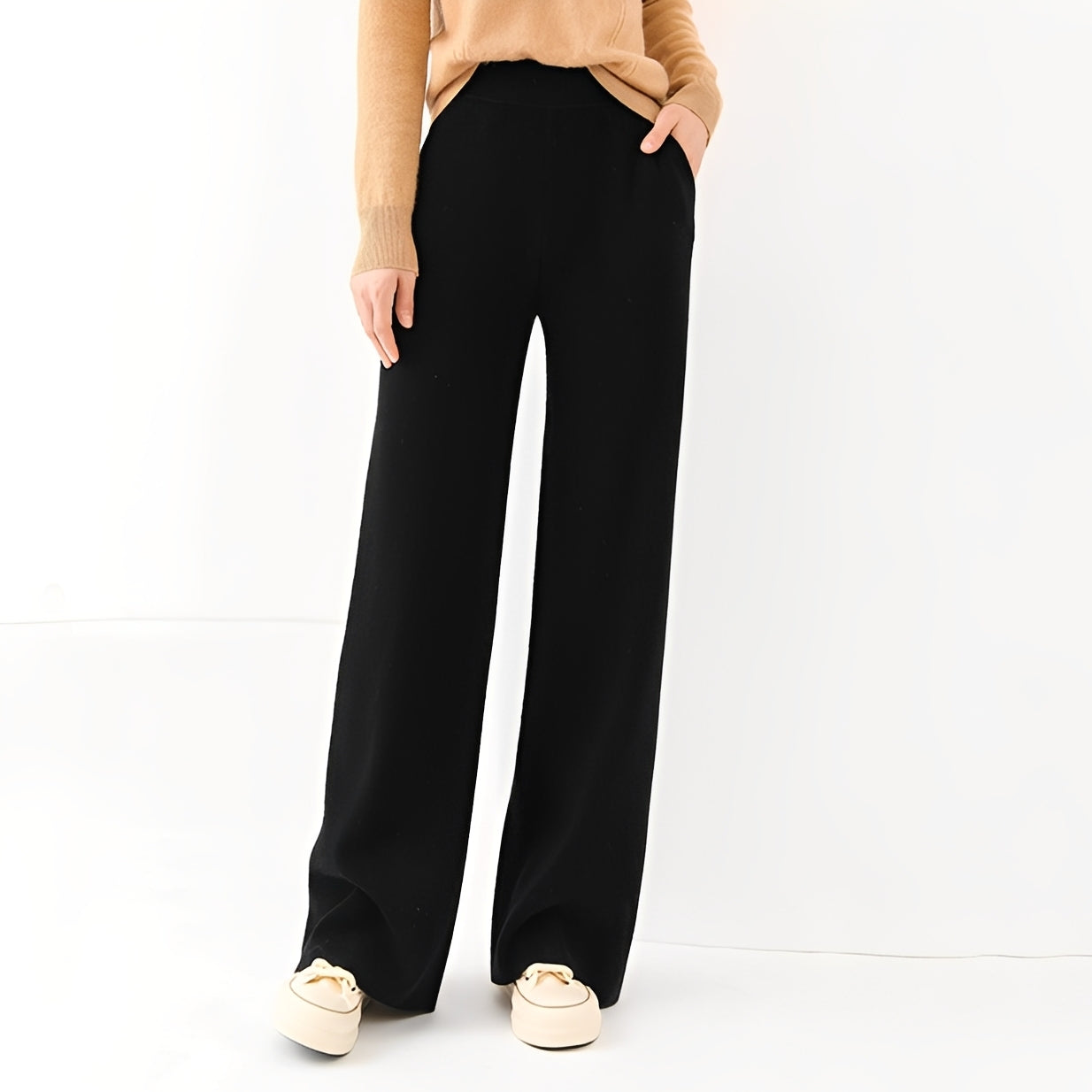 Jamie - Modische Hosen mit hoher Taille
