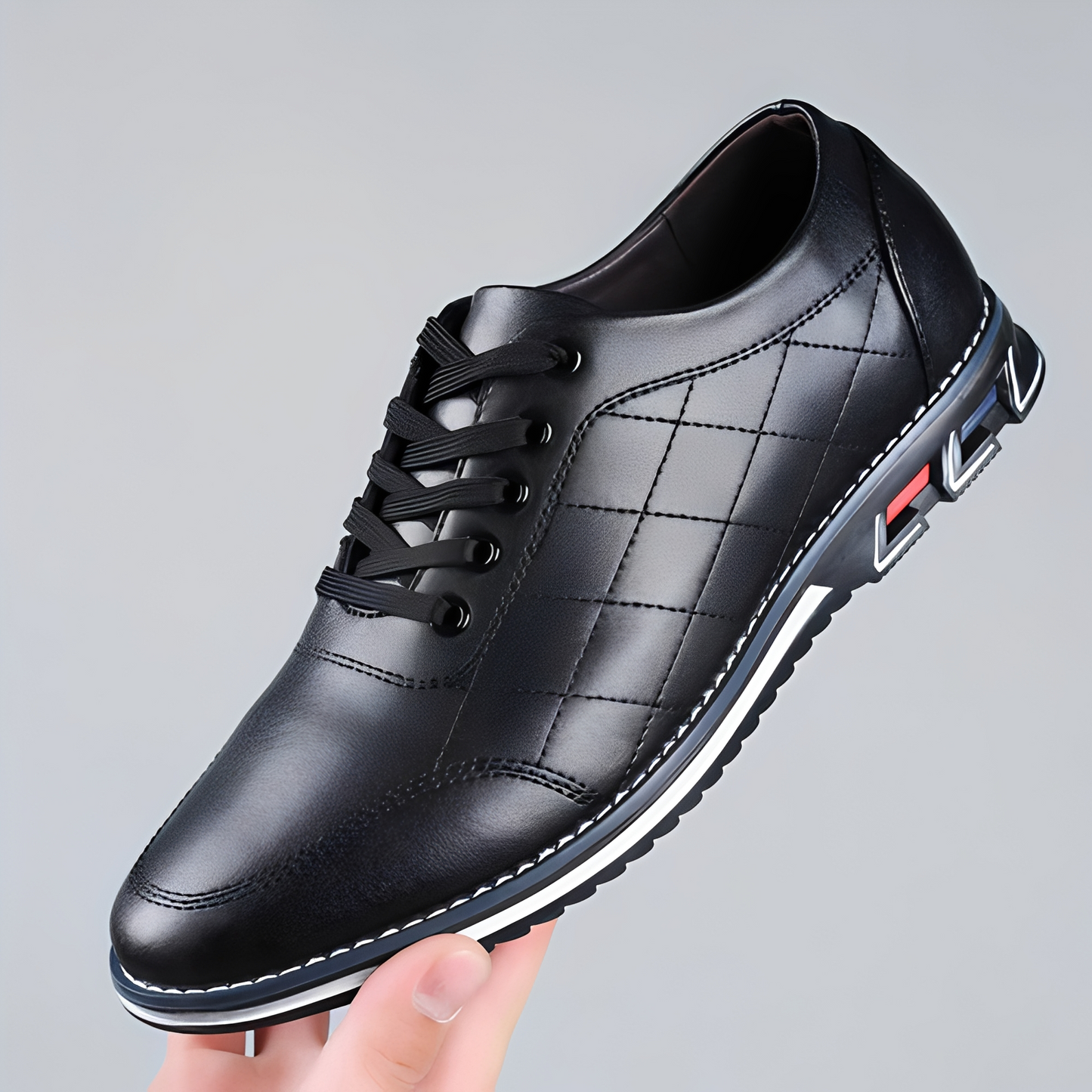 Edvin - Trendige Schnürhalbschuhe für Herren