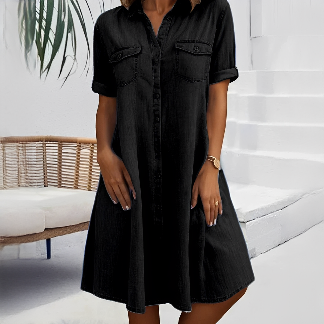 Naomi - Lockeres Hemdkleid