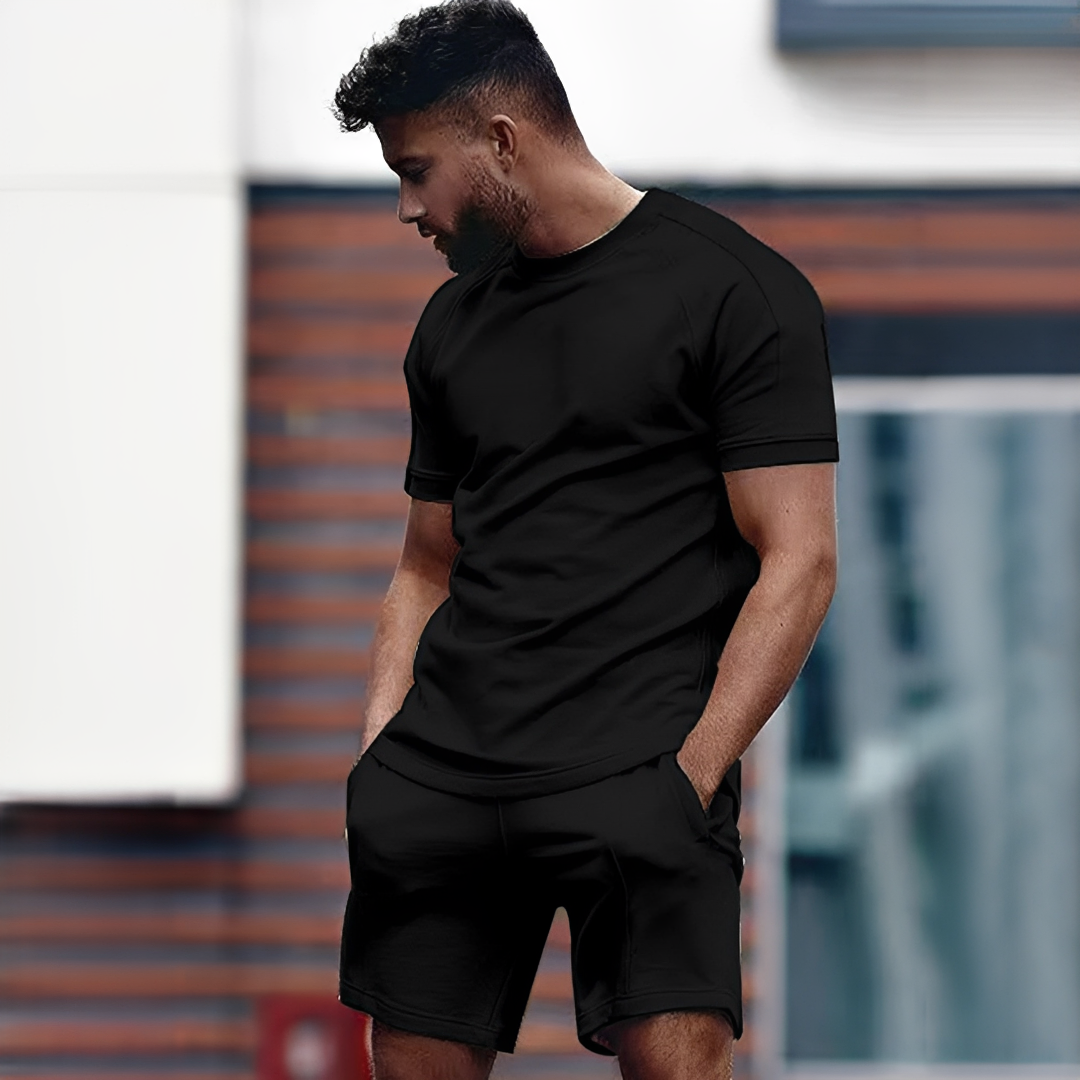 Drake - Herren-Set aus T-Shirt und Shorts - perfekt für warme Tage