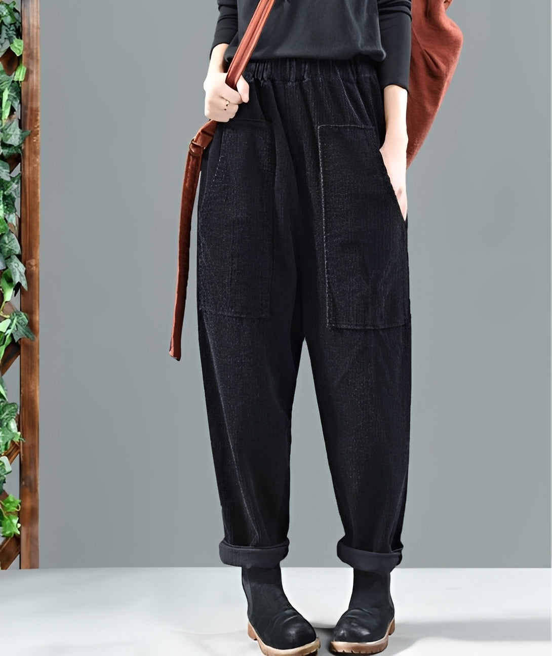 Hanna - Trendige Cord-Haremshose für Damen