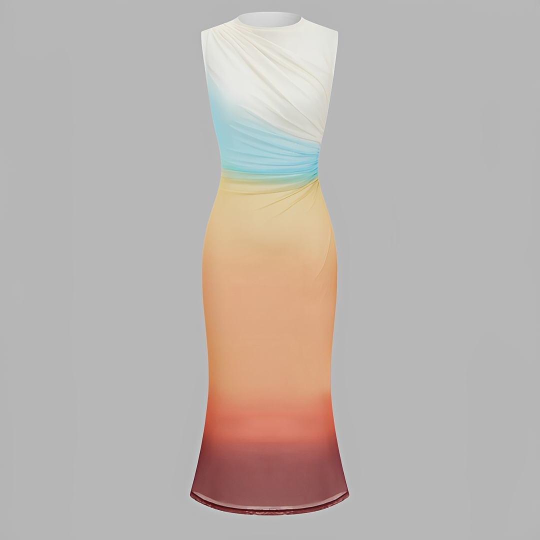 Anjanet - Stilvolles Rückenfreies Maxikleid