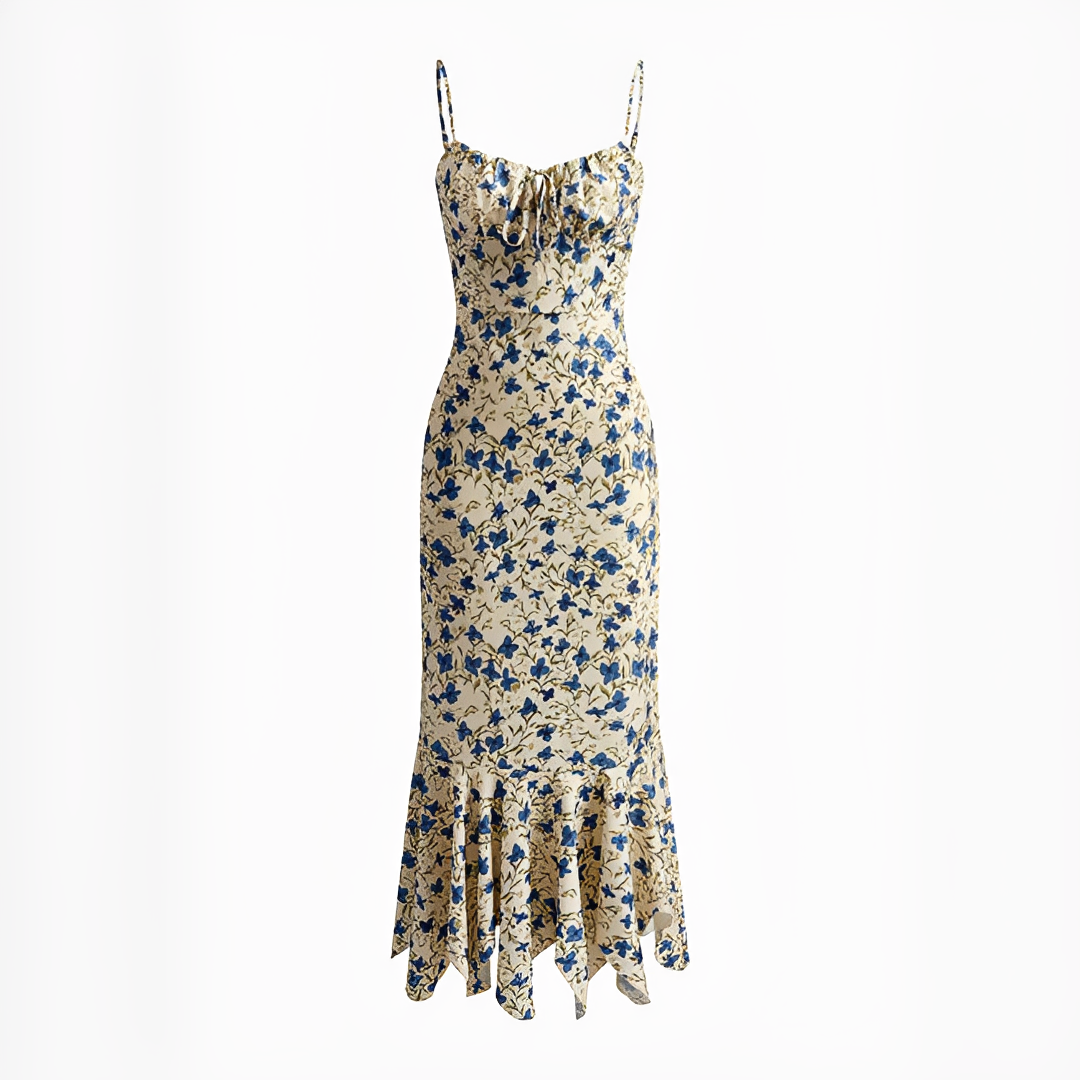 Joharra - Elegantes fließendes langes Kleid
