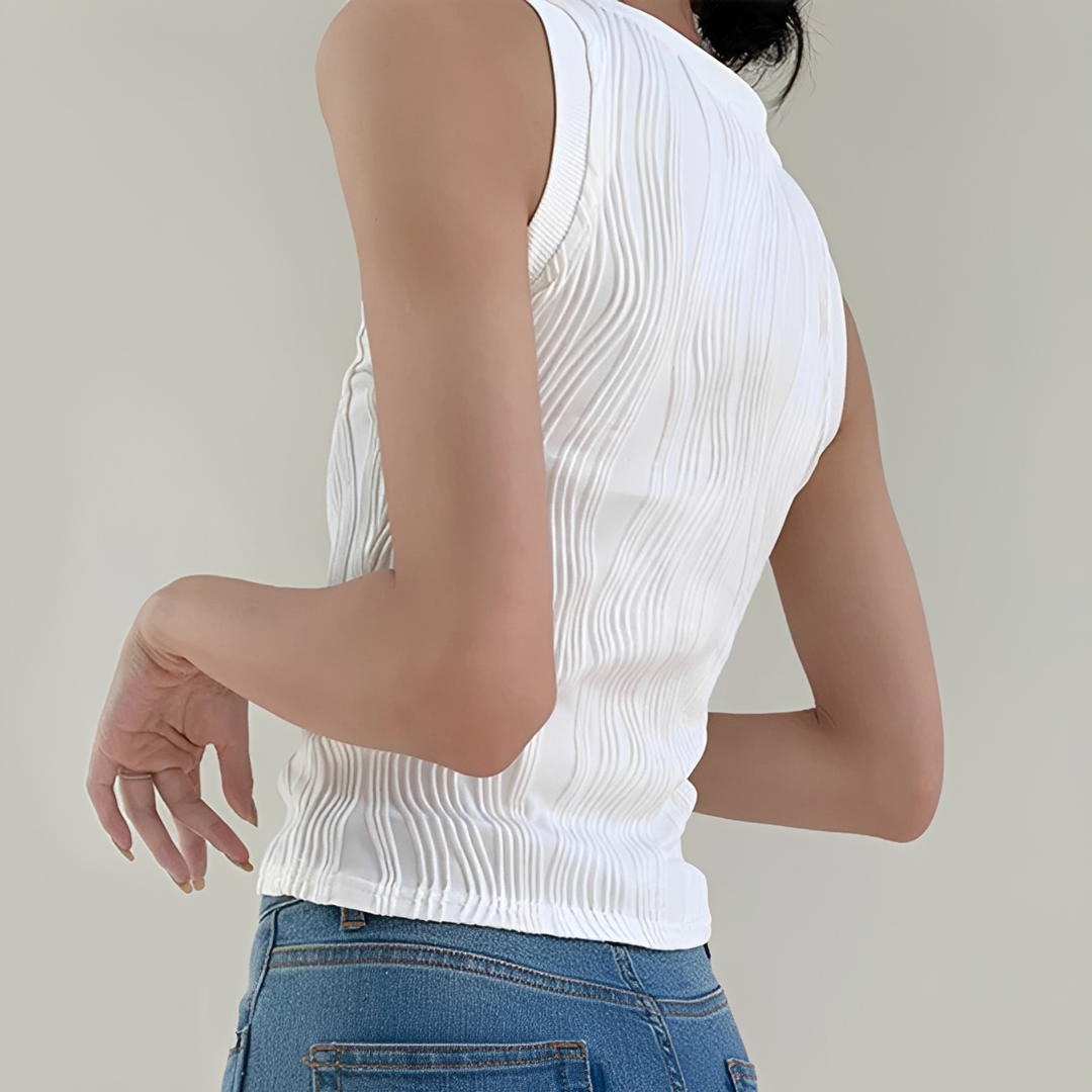 Stephanie - Elegantes und schickes Tanktop