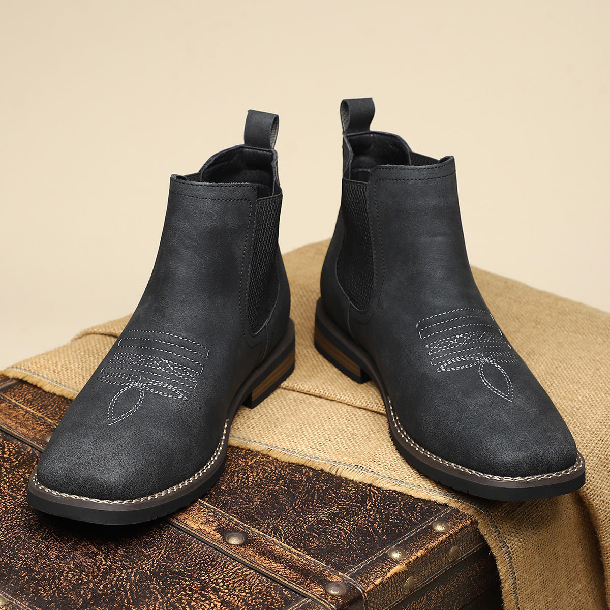 Carson - Stilvolle Stiefel in mittlerer Höhe