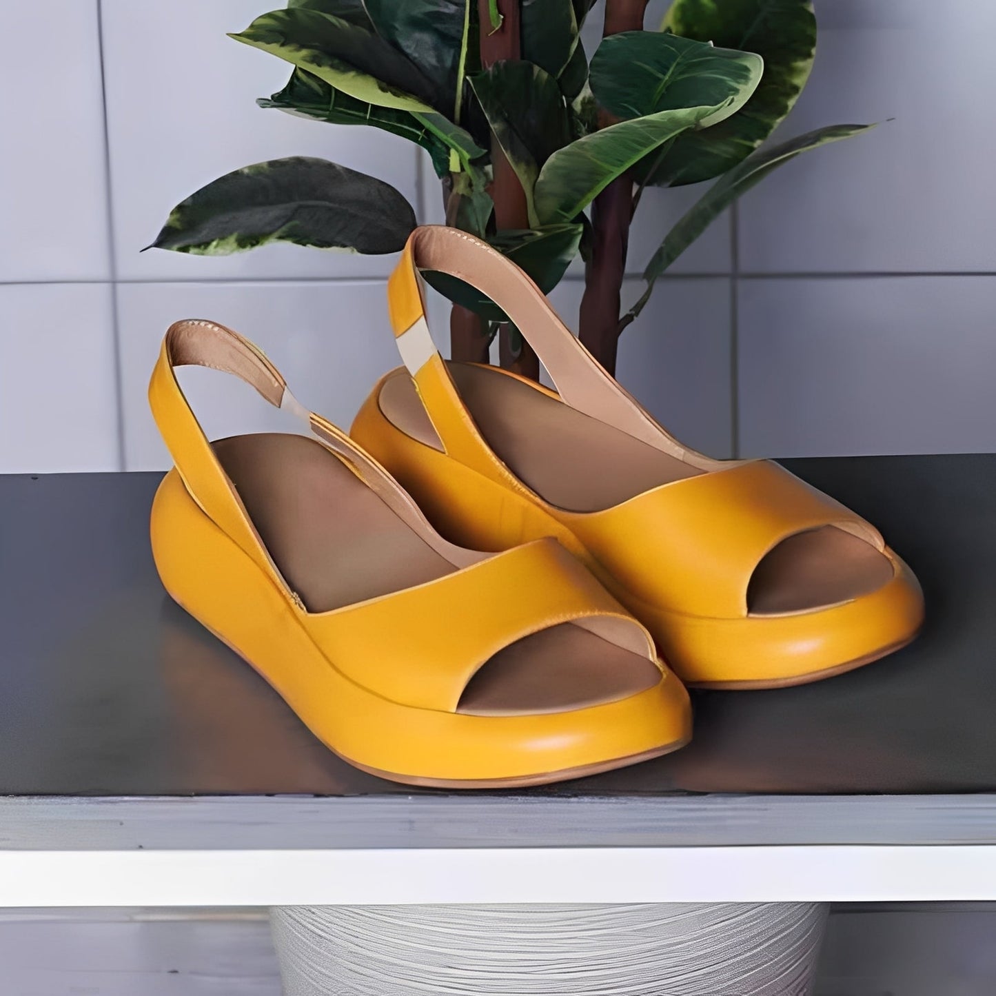 Martha - Elegante offene Sommerschuhe