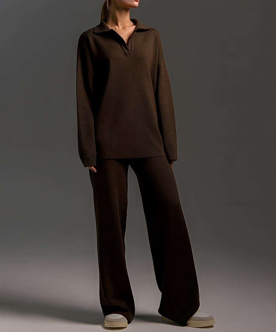 Rosie – Damen-Pullover und Hose Set – Bequem und leger