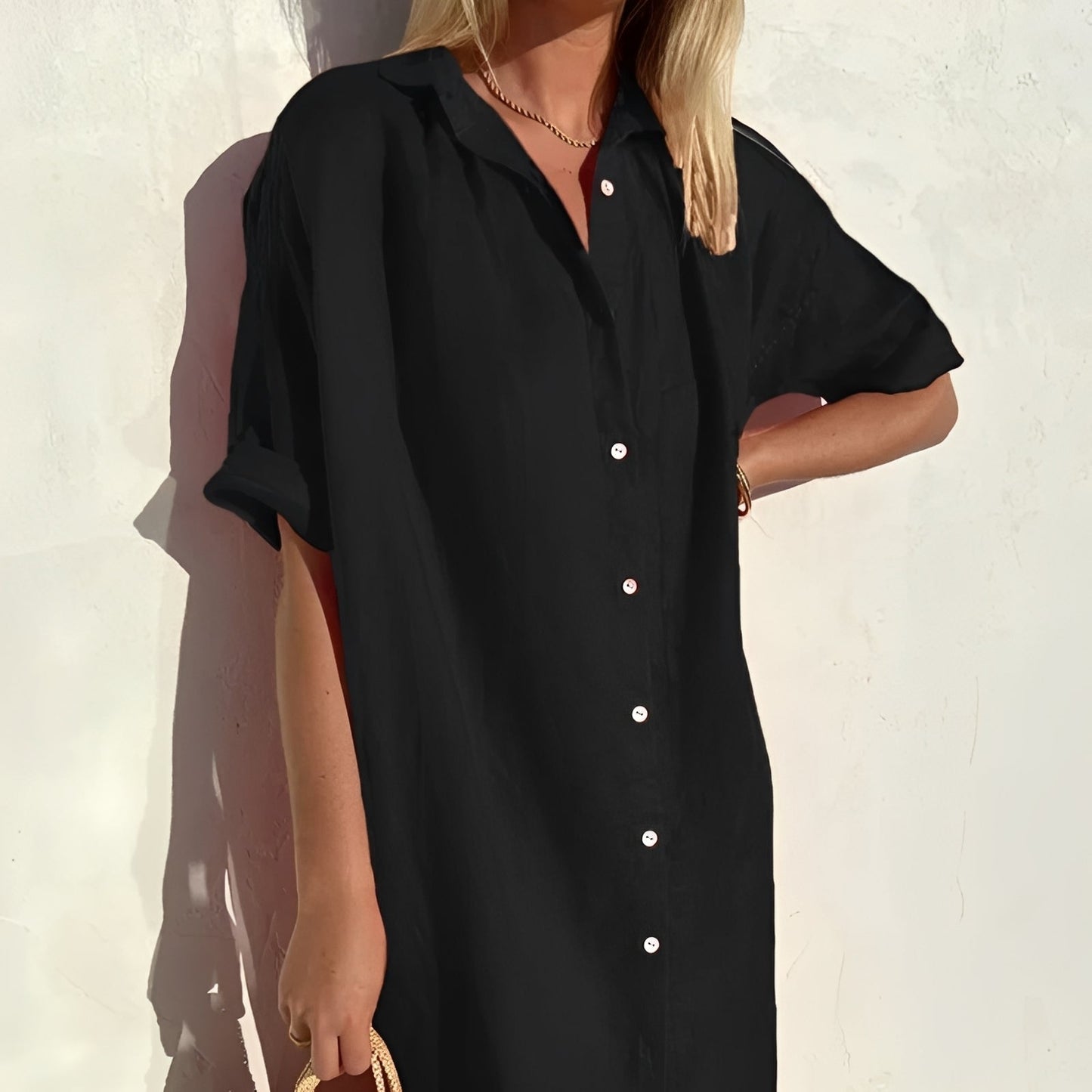Daniella - Komfortables, locker geschnittenes Kleid