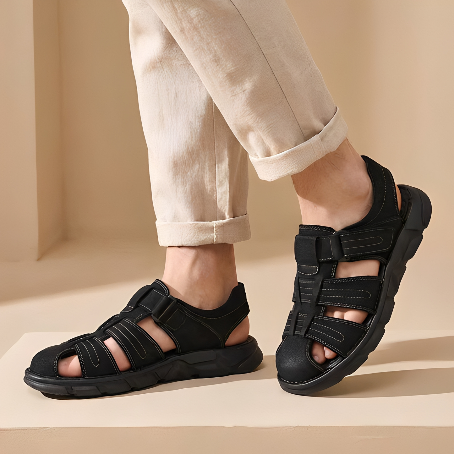 Arthur - Bequeme und stilvolle Herrensommersandalen