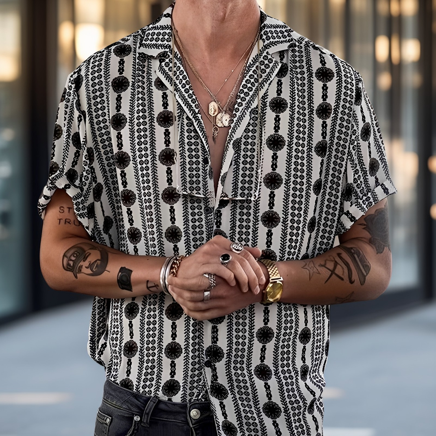 Jeremy - Stilvolles, legeres Herrenhemd