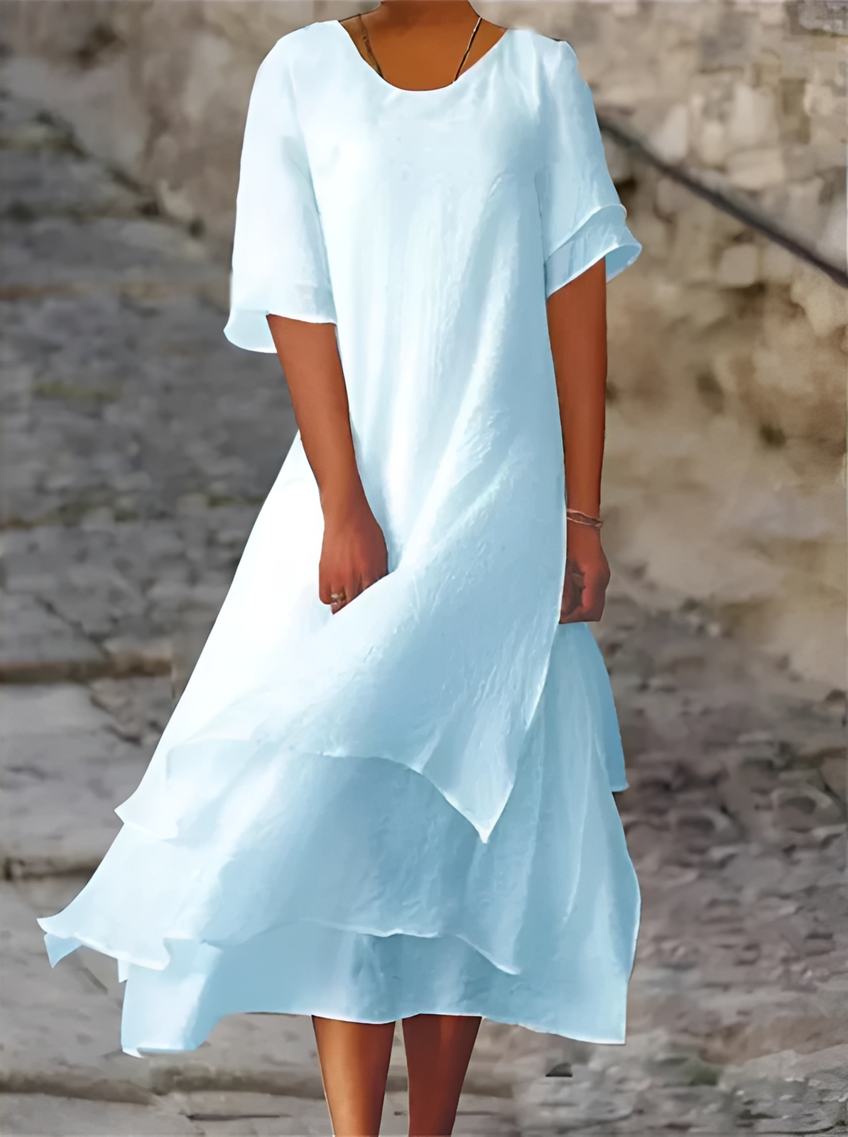 Tianna - Komfortables, lässiges Damen-Maxikleid
