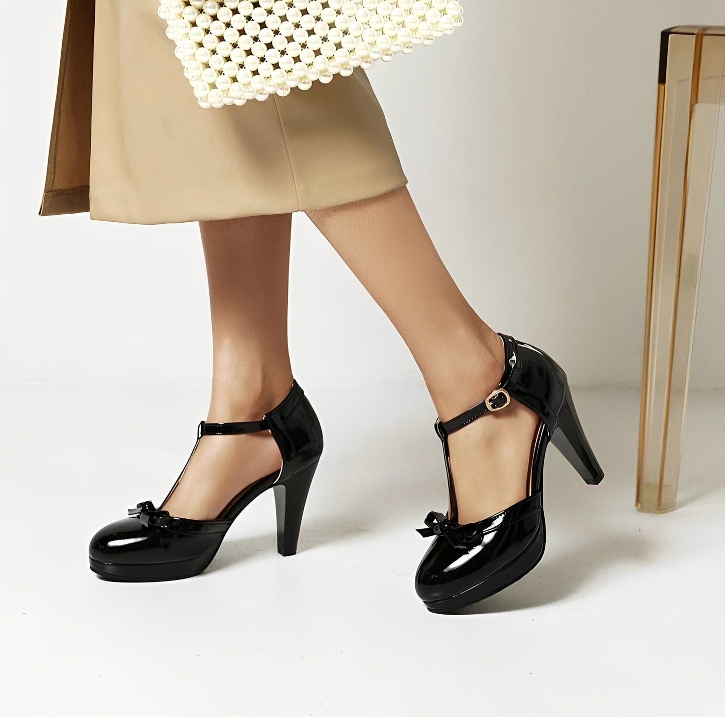 Matteo - Elegante Schuhe mit Schleifendetails