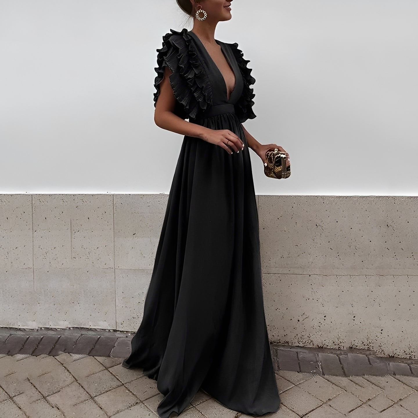 Dorsey - Elegantes, langes Maxikleid