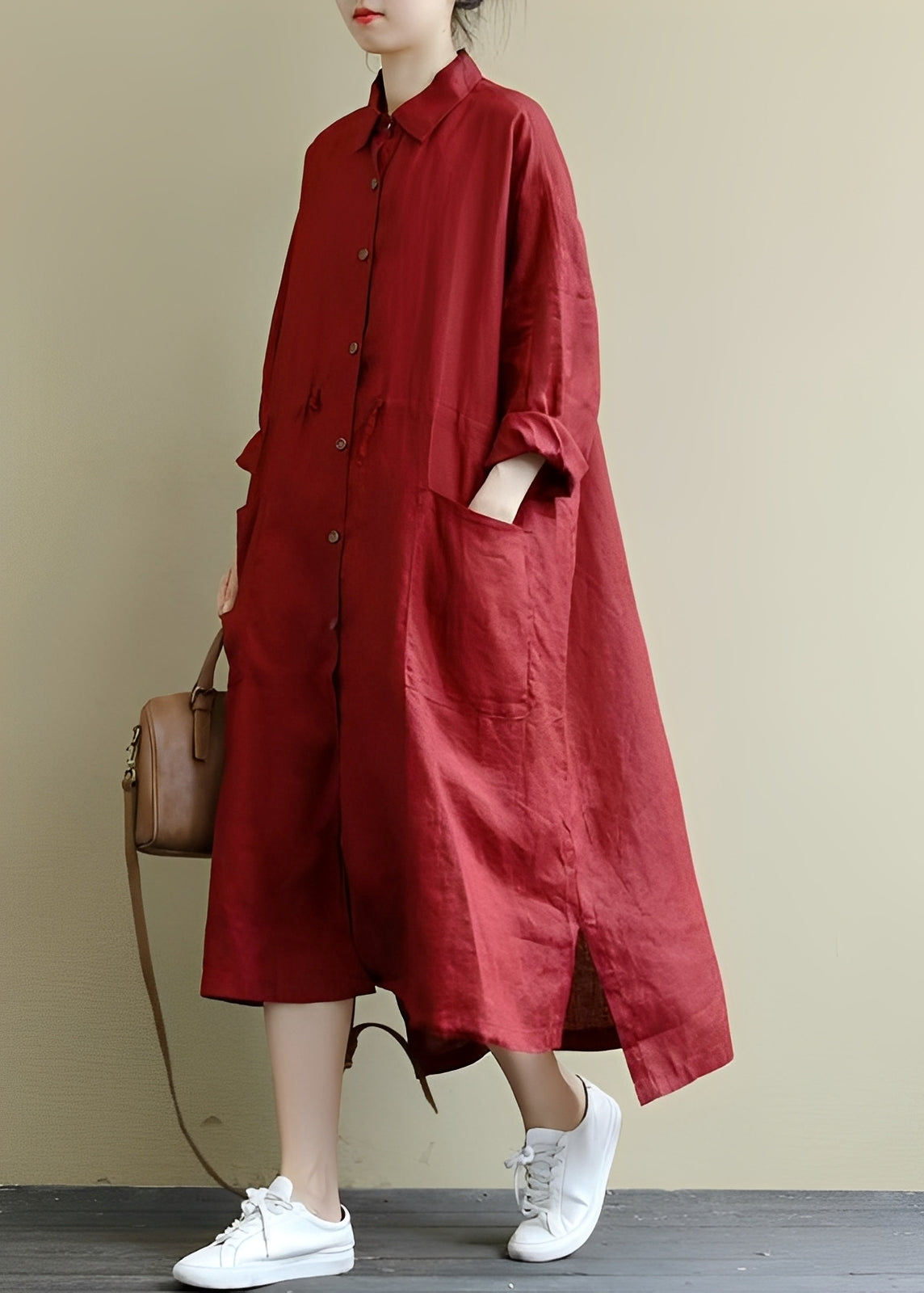 Monica - Gemütliches Swing-Shirtkleid für Damen