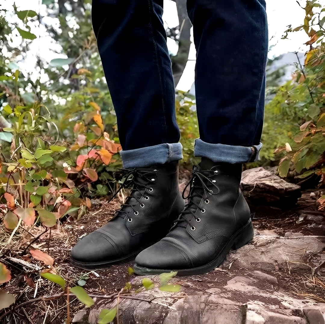 Hanzo - Klassische Schnürstiefel für Herren