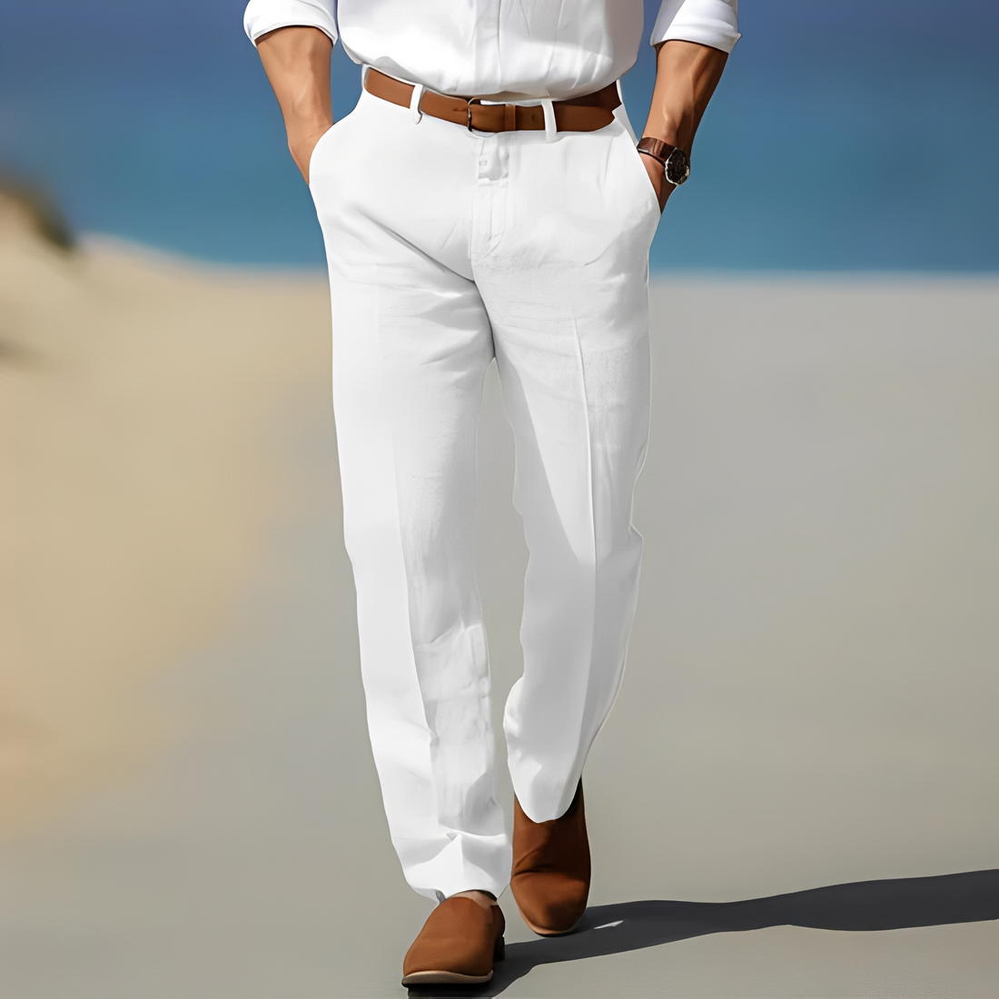 Kyle - Lässige knöchellange Hose für Herren