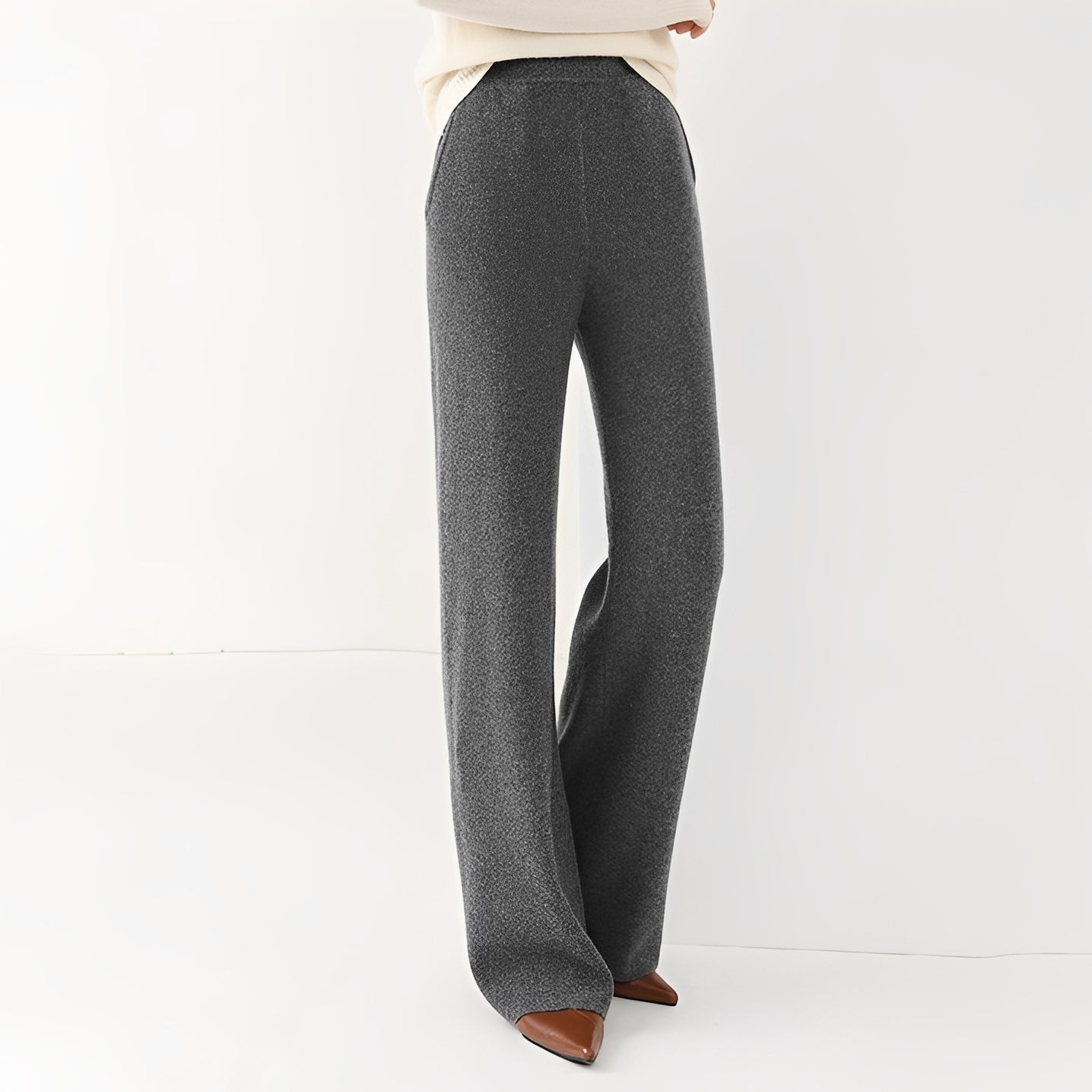 Jamie - Modische Hosen mit hoher Taille