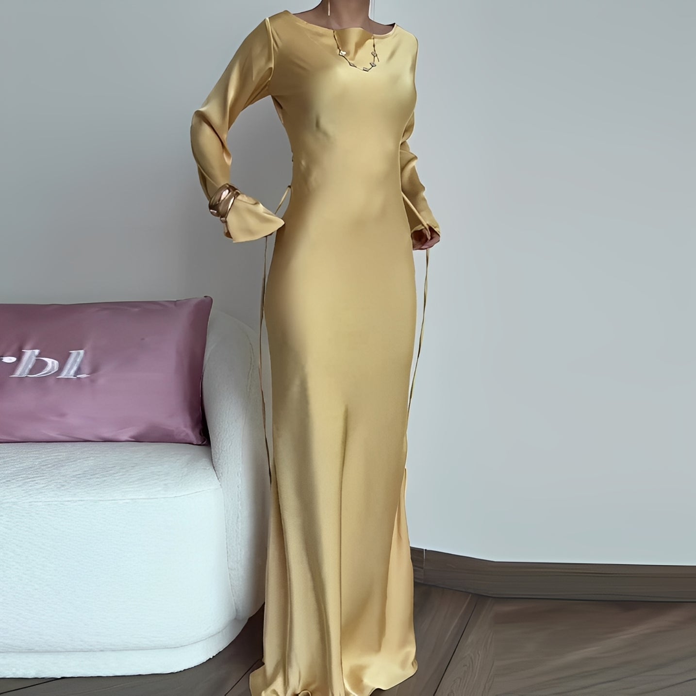 Anisa - Edles Langarmkleid für Damen
