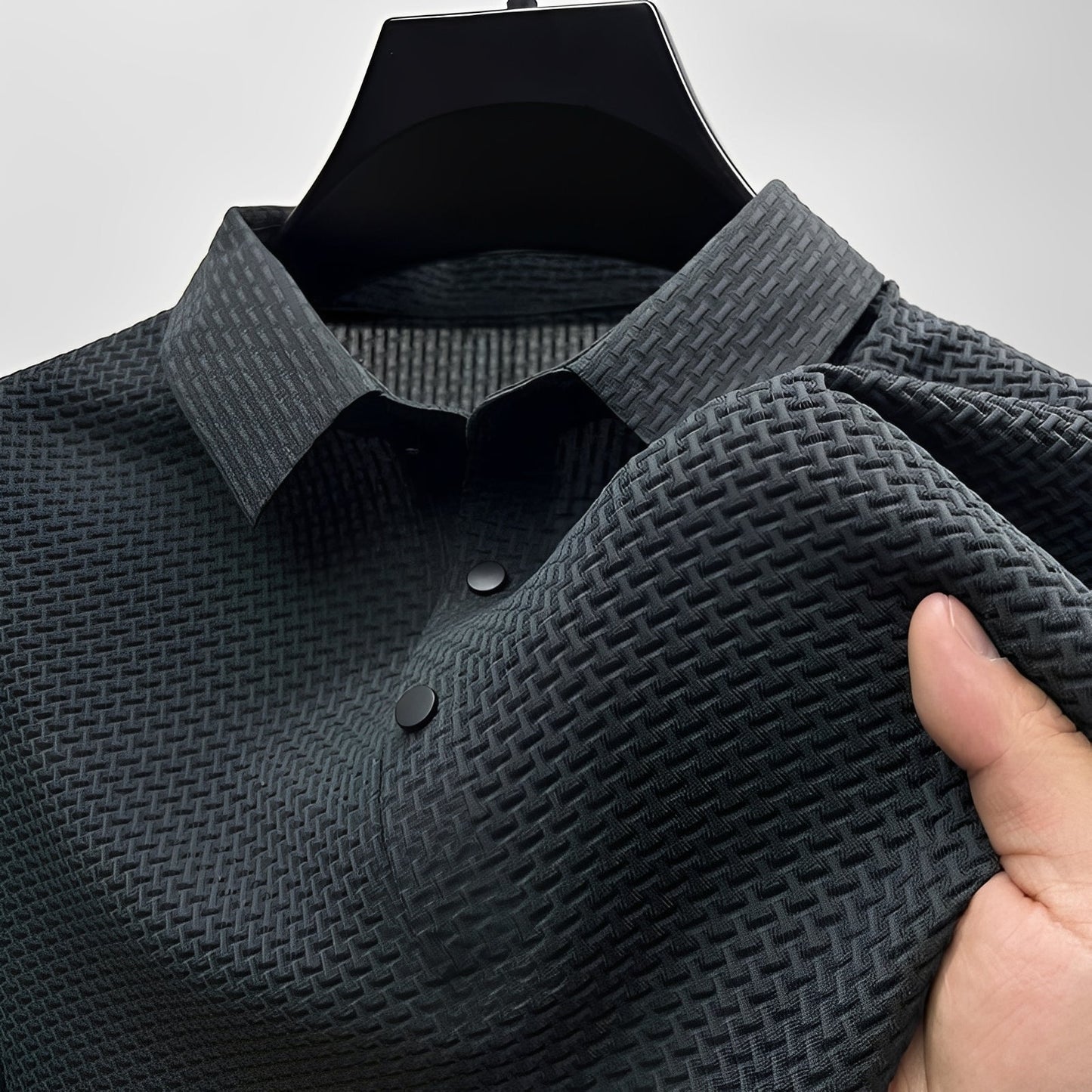 Stan - Elegantes Kurzarm-Poloshirt für Männer