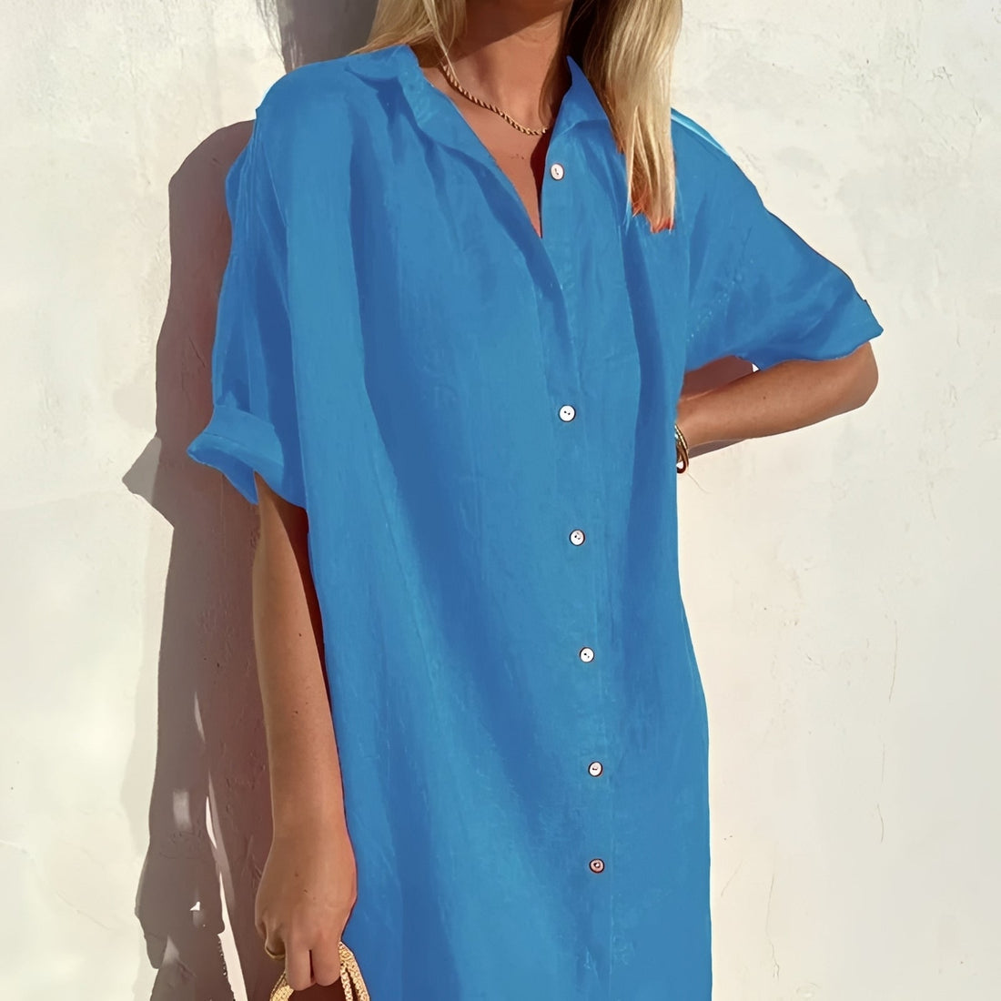 Daniella - Komfortables, locker geschnittenes Kleid