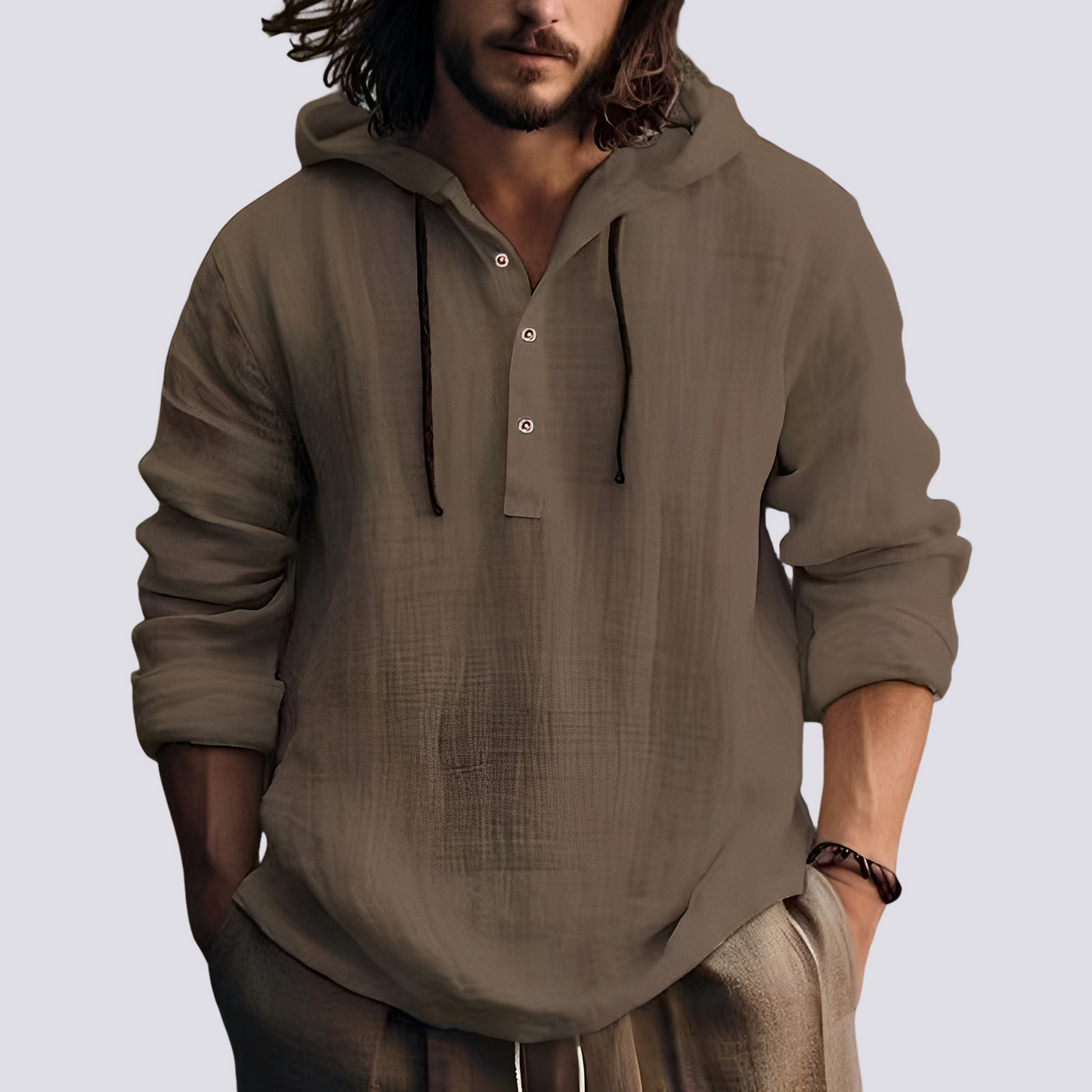 Thomas - Schickes Kapuzenshirt für Herren