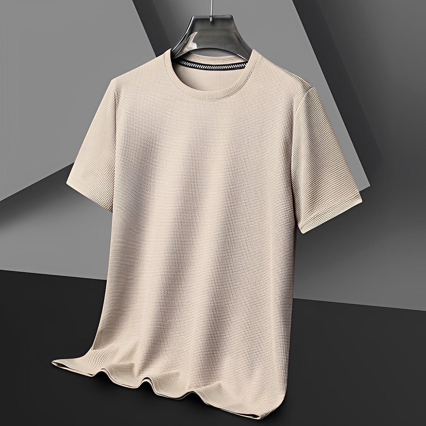Jed - Bequemes Waffelshirt