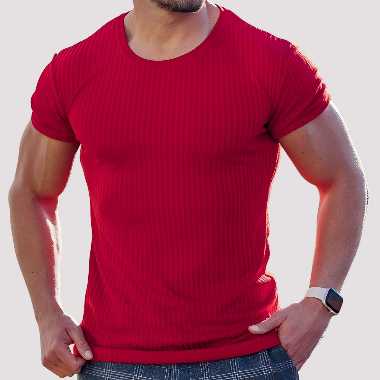 Jack - Elastische Slim-Fit-Shirts
