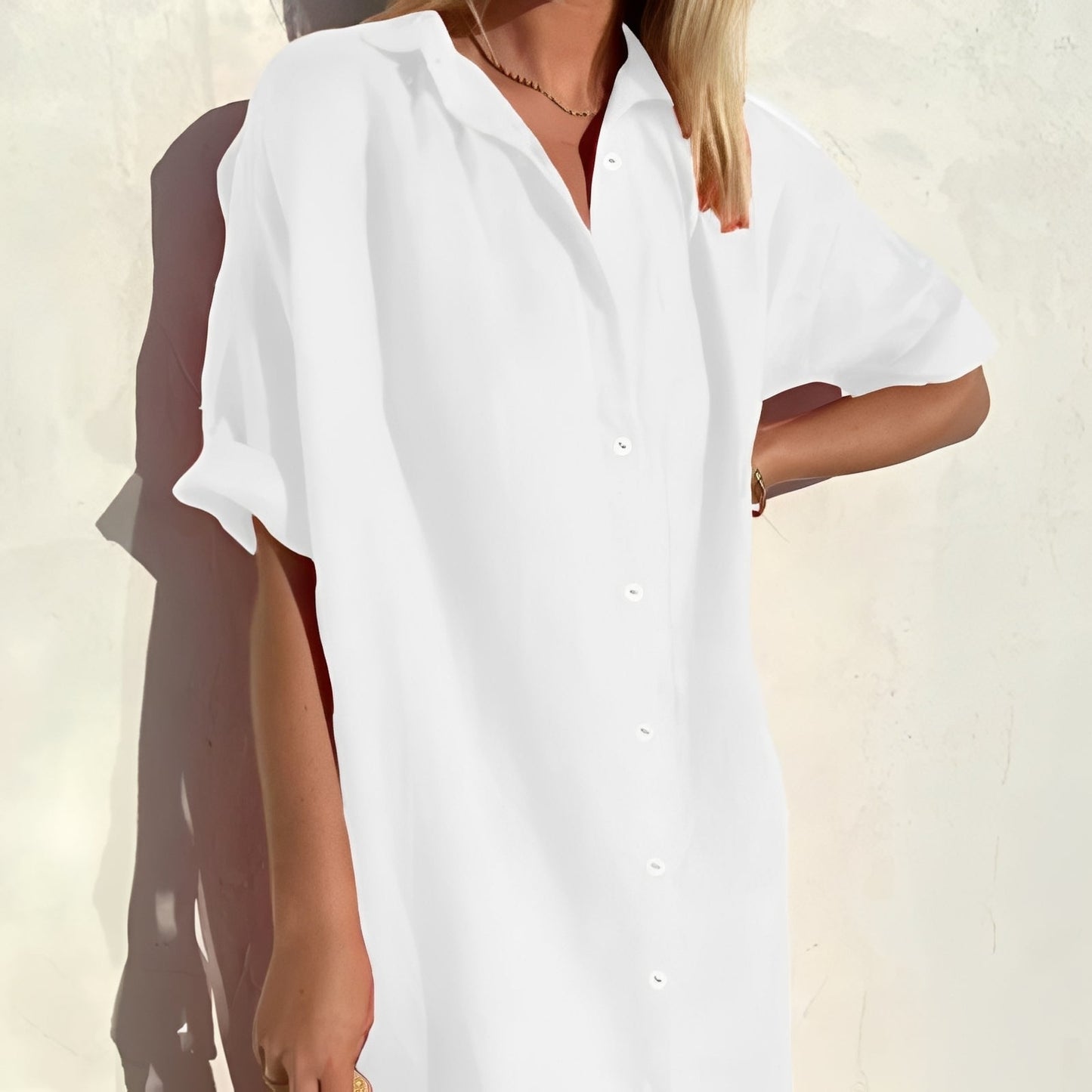 Daniella - Komfortables, locker geschnittenes Kleid