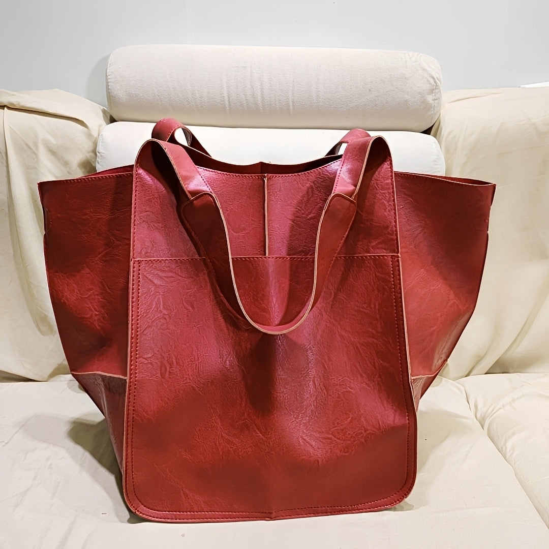 Davina - Große Schultertasche im klassischen Design