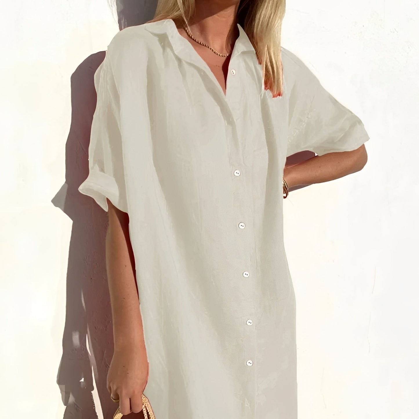 Daniella - Komfortables, locker geschnittenes Kleid