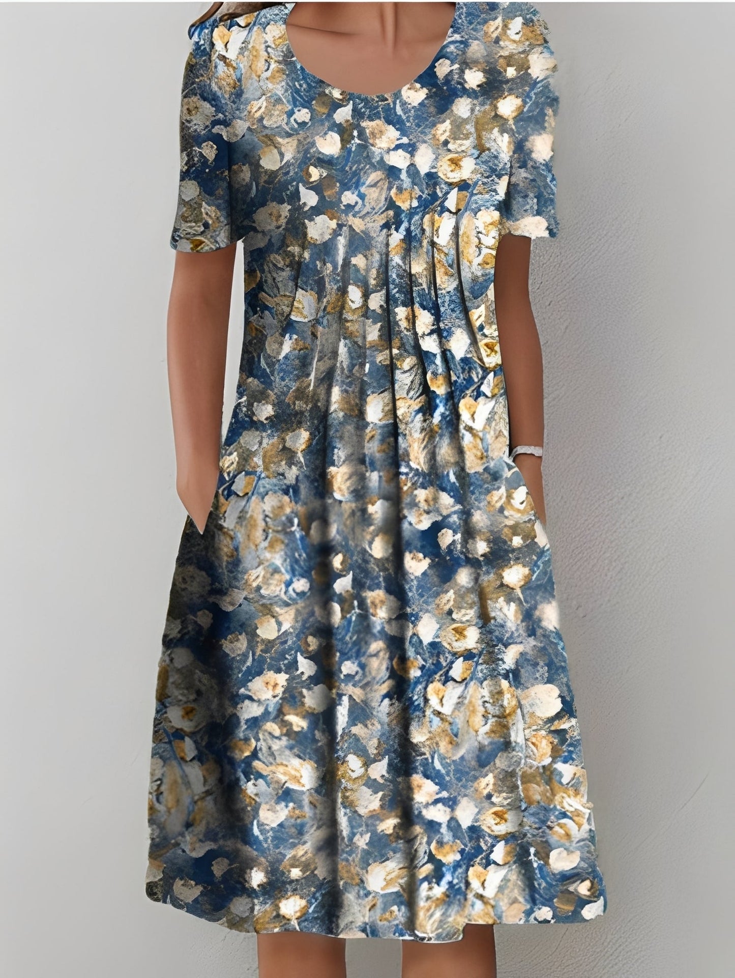 Jodie - Schickes bedrucktes Damenkleid