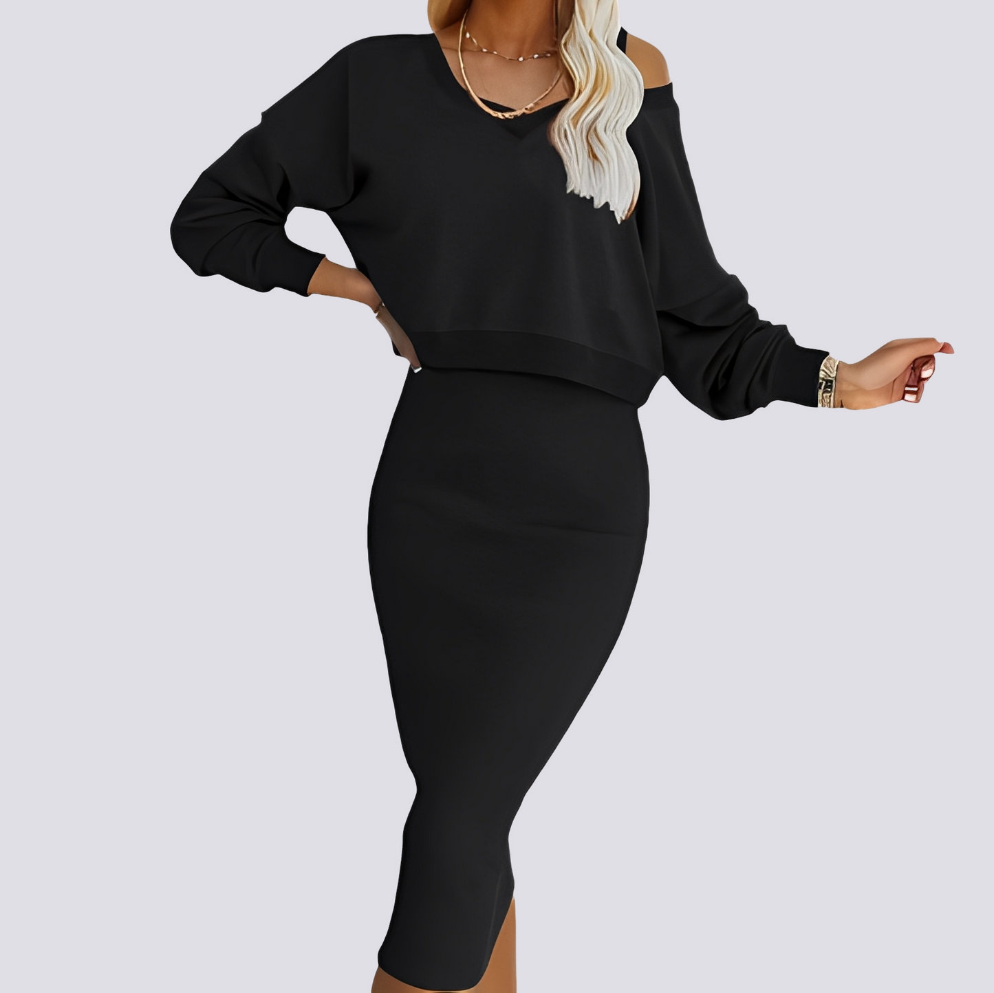 Elsie - Elegantes zweiteiliges Set