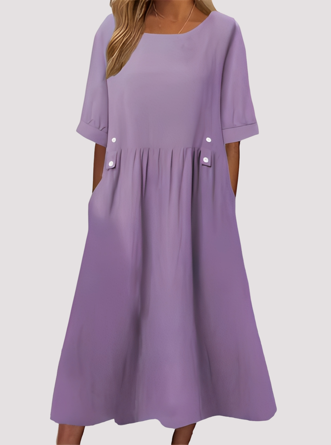Julie - Freizeitkleid für Damen mit Taschen