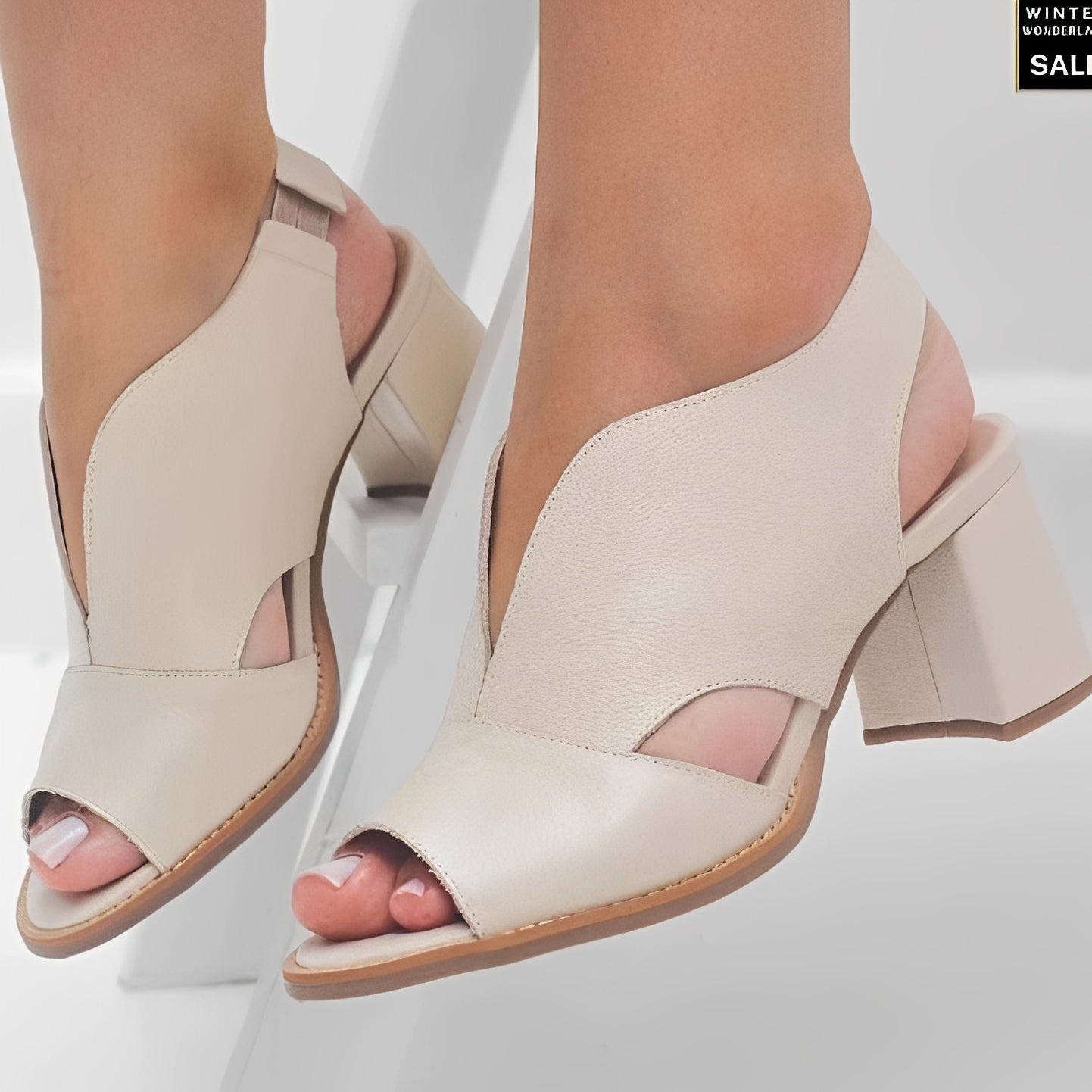 Anita - Modische Peeptoe-Sandalen