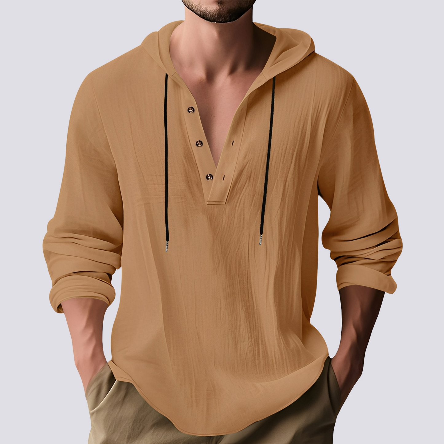 Thomas - Schickes Kapuzenshirt für Herren