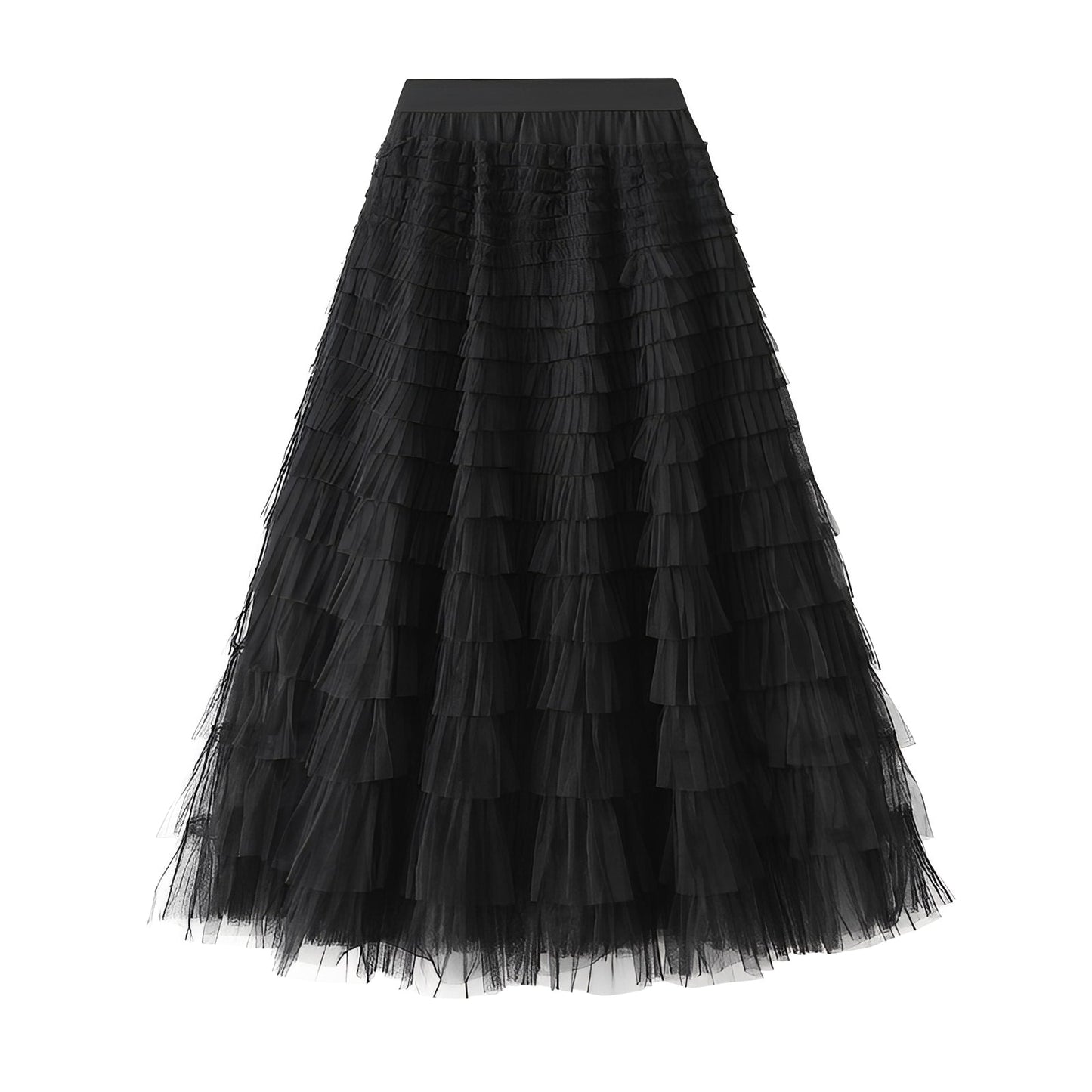Nastia - Eleganter A-Linien-Rock mit Rüschen
