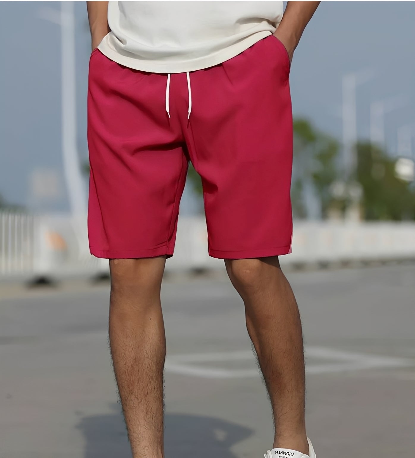 Tristan - Angenehme Herren-Shorts mit Kordelzug
