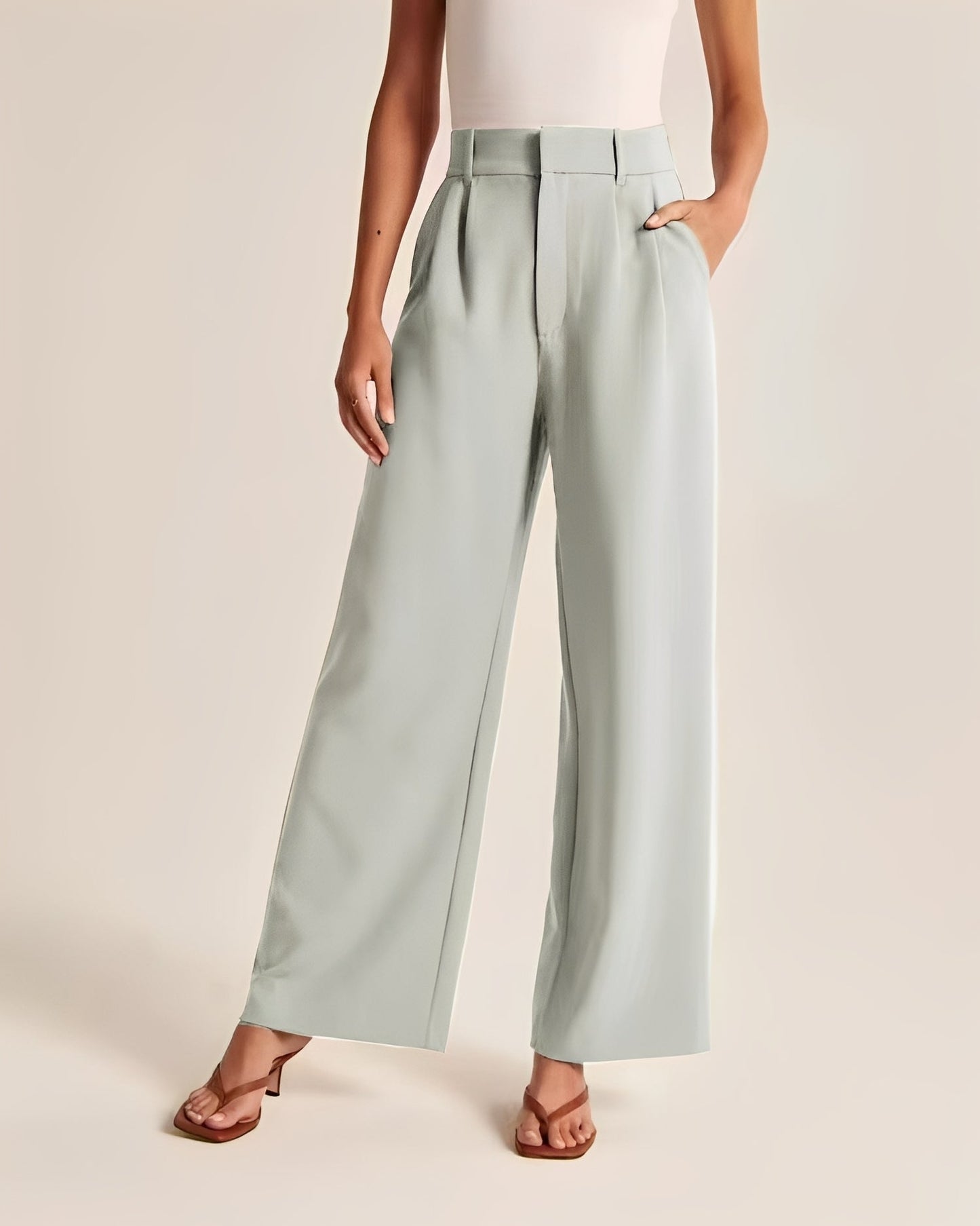 Ruth - Stilvolle Damenhose mit weitem Bein
