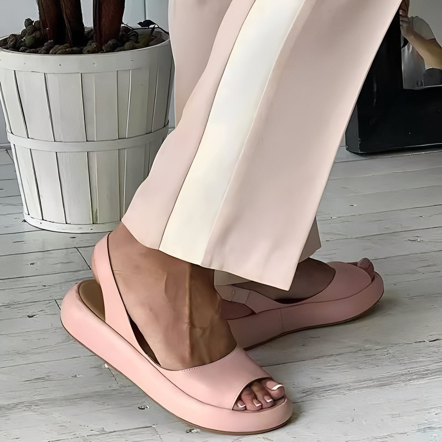 Martha - Elegante offene Sommerschuhe