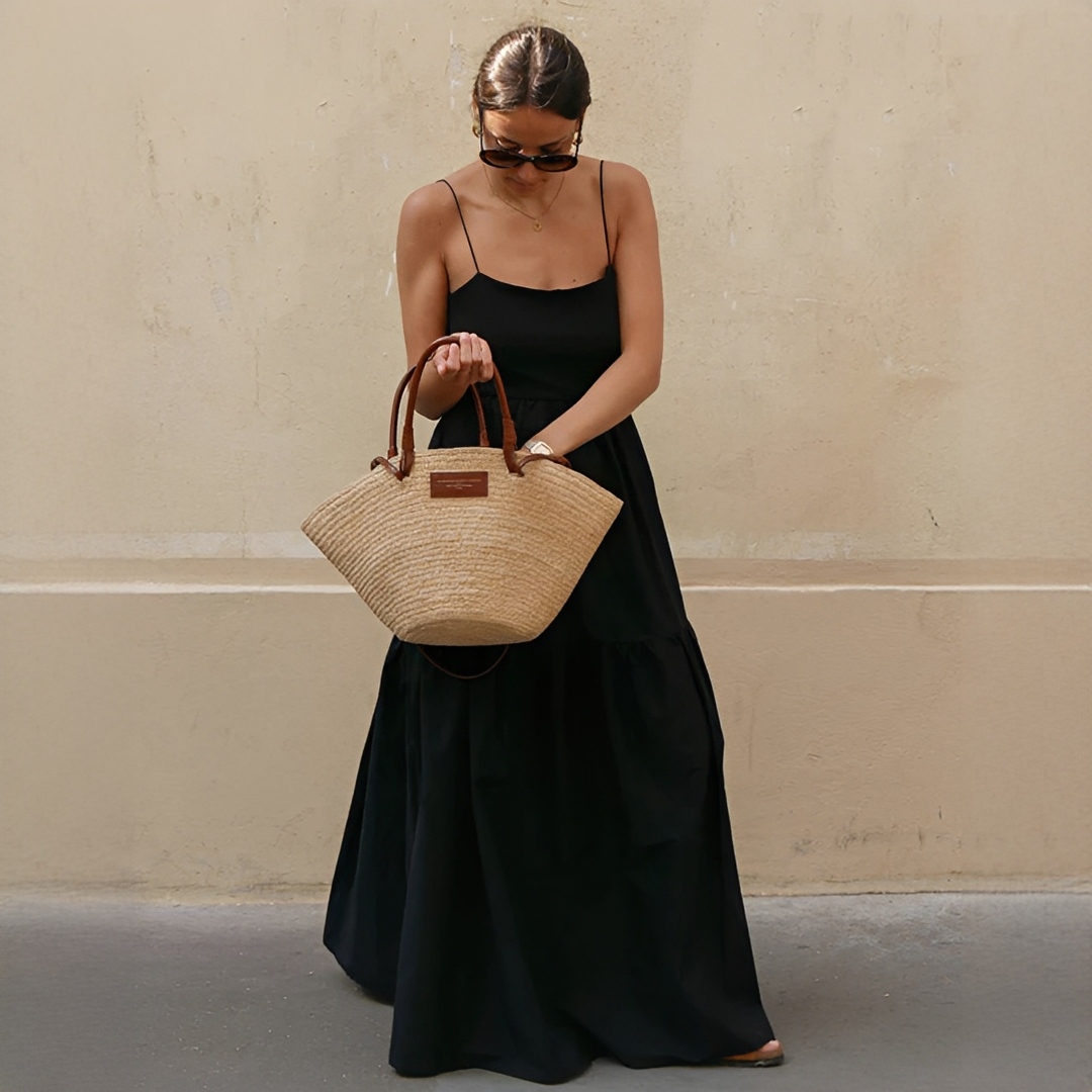 Melou - Elegantes und schickes langes Kleid