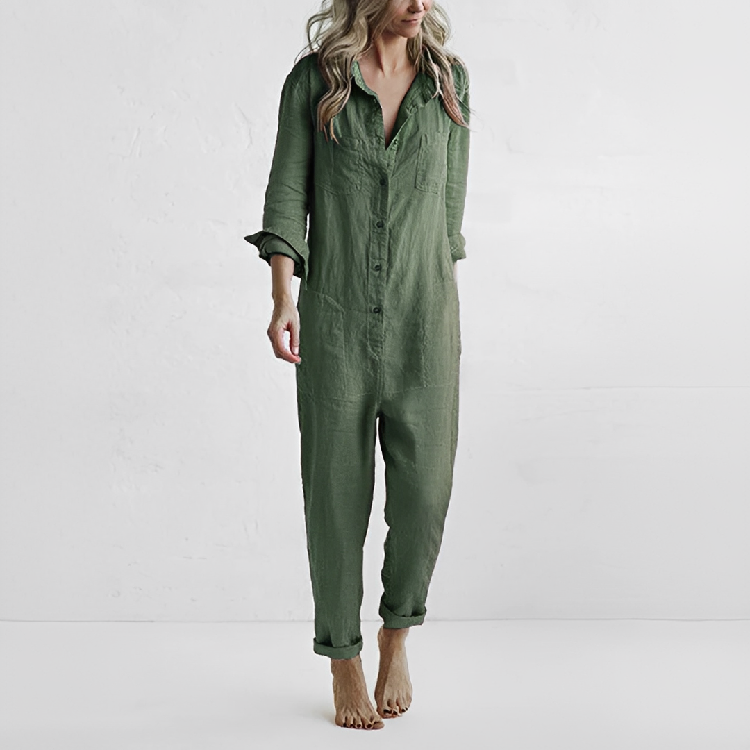 Novaria - Sommer-Overall mit langen Ärmeln für Frauen