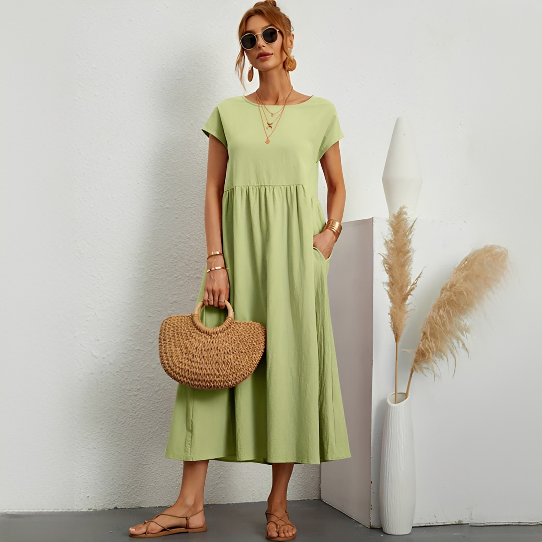 Celestinna - Lässiges Sommerkleid für Frauen