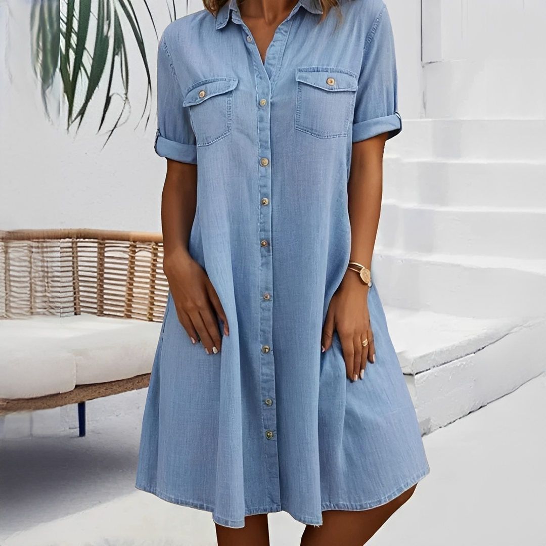 Naomi - Lockeres Hemdkleid