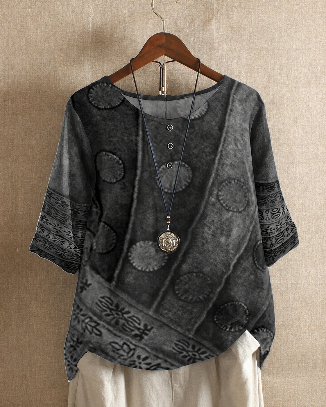 Ferlisha - Elegante Weite Bluse