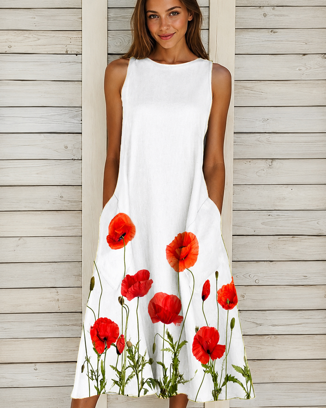 Denique - Vintage inspiriertes Midikleid