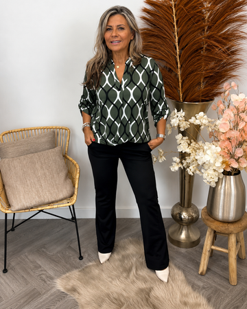 Brigitta - Schicke und Stilvolle Bluse