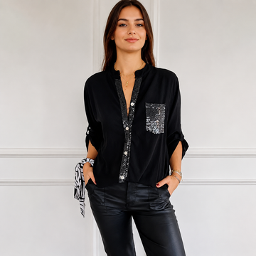 Chalise - Schicke Bluse mit Knopfleiste