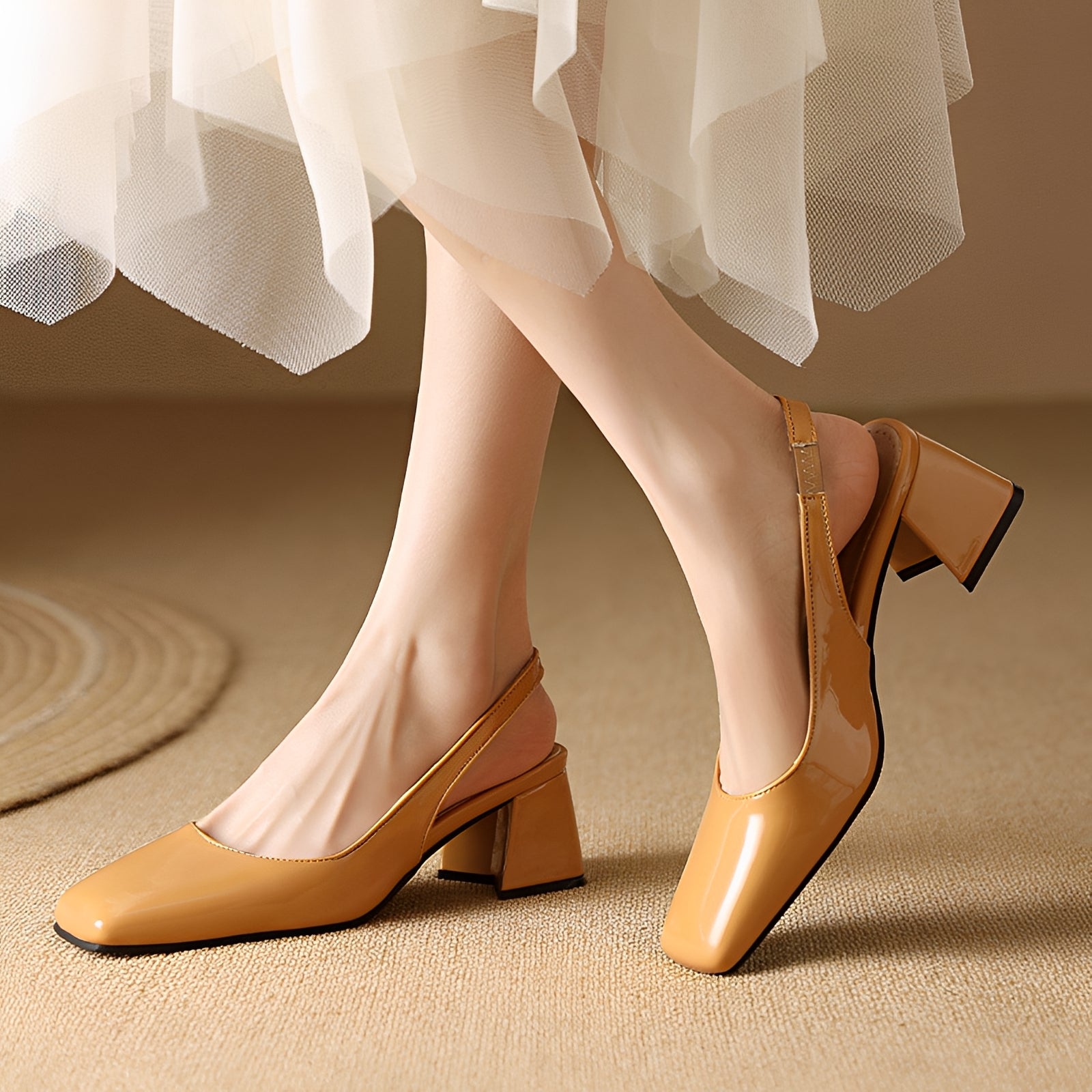 Kristen - Stilvolle Schuhe mit quadratischem Absatz