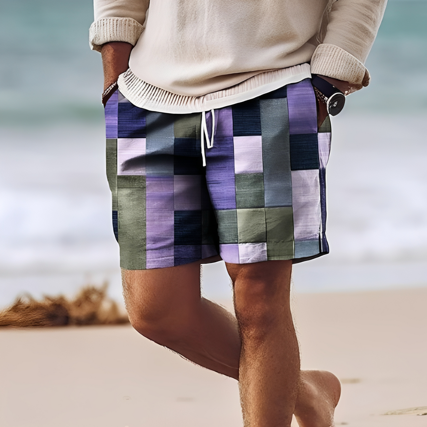 Aidan - Moderne Badeshorts
