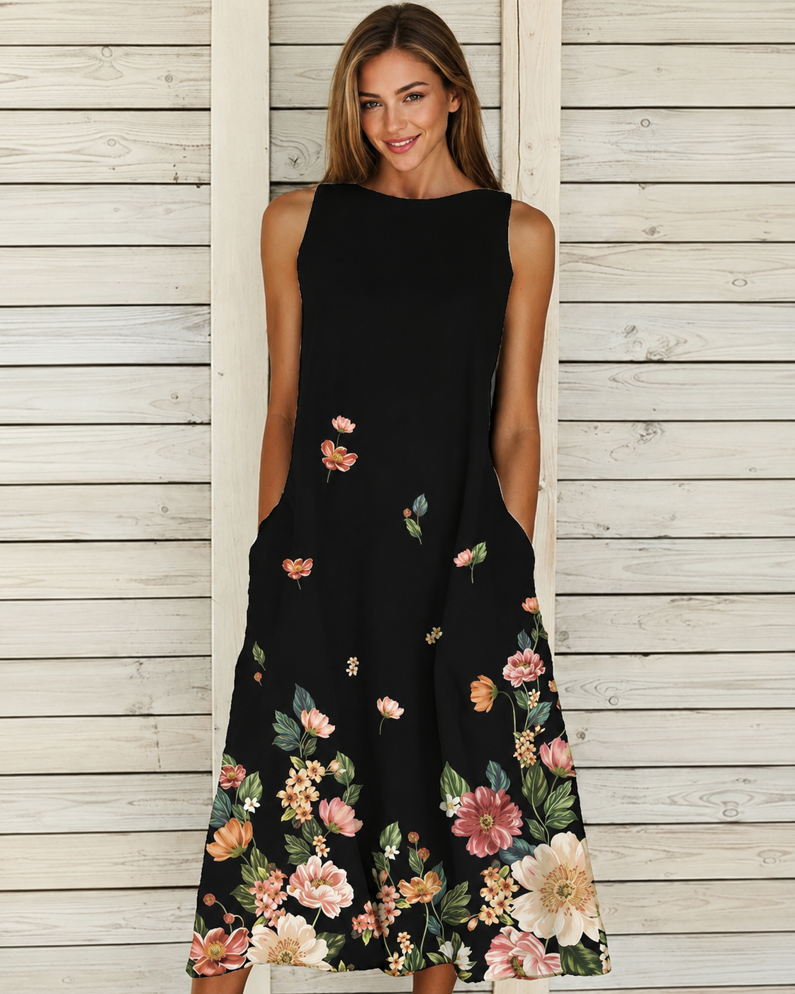 Denique - Vintage inspiriertes Midikleid